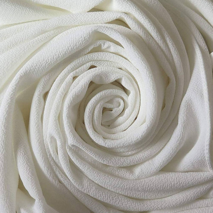 Ladies Stylish Chiffon Georgette Orna Hijab Scarf For Woman - Hijab Collection