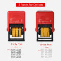 Handheld Portable Date Stamp Printer Quick-Drying Ink Date Printing Coding Machine for Food Plastic Bag Bottle Metal Cans Paper. 