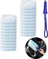 Flash Dust Magnet 10 Pcs Refill with 1 Extender Handle,Dust Magnet Duster Flash Fluffy Dusters Refills Dusters Multi Surface Duster Refills Kit,Fluffy Duster for Cleaning (Blue)..