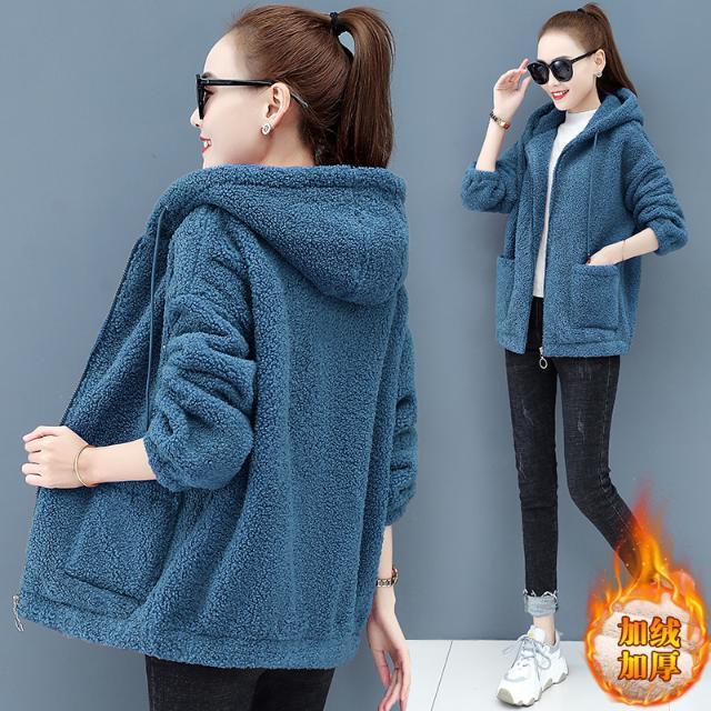 Fashion%20Lamb%20Velvet%20Sweater%20Women%20Plus%20Velvet%20Thick%20New%20Autumn%20Winter%20Loose%20Jacket%20Coat%20Zipper%20Cardigan%20Teddy%20Velvet%20Jacket%20538%20-%20Image%203