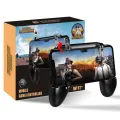 PUBG Mobile Wireless W11+ Gamepad Remote Controller Joystick for iPhone Android - Black. 
