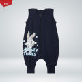 Toddler Baby Sleeveless Cotton Sleepsuit With Warm Padding From Levin.