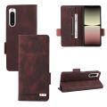 For Sony Xperia 10 V Magnetic Clasp Flip Leather Phone Case.