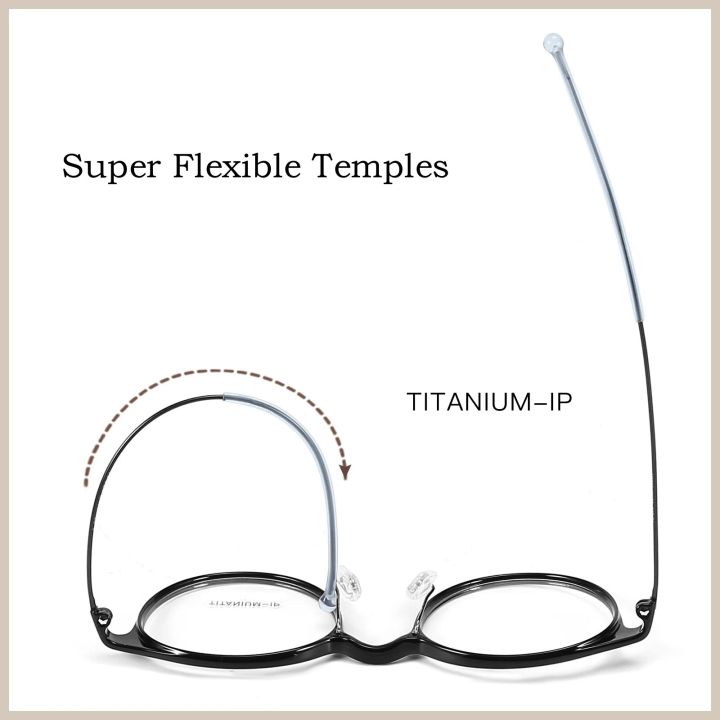 YIMARUILI%20New%20Ultra-light%20TR90%20Transparent%20Retro%20Round%20Pure%20Titanium%20Decorative%20Optical%20Prescription%20Glasses%20Frame%20Men%20And%20Women%20-%20Image%204