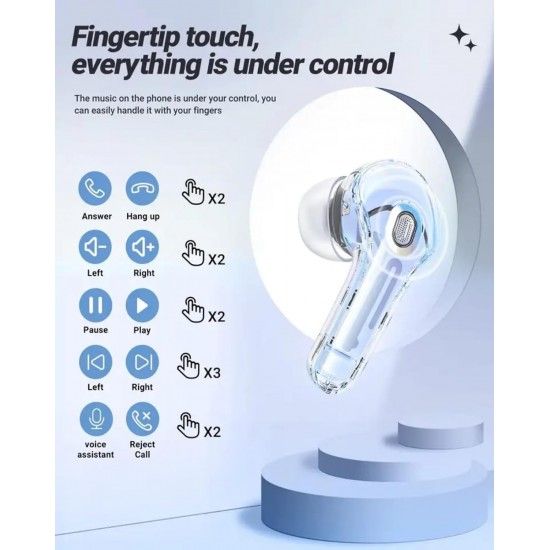 Ultrapods%20Pro%20True%20Wireless%20Earbuds%20with%20Display%20Transparent%20Design,%20Bluetooth%205.3%20Water%20Proof%20-%20Image%204