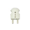 POKA 2 Pin Round Plug Heavy Duty 2Pin Adapter Power Cord Connector. 