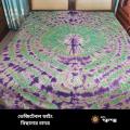 Vegetable Dying bed sheet- Monos Parampara. 