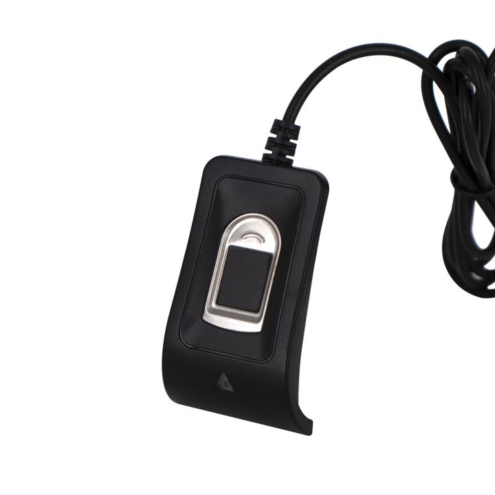 Compact USB fingerprint attendance system sensor - black