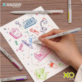 HAUSER XO Multicolor Gel Pen with Hard Box Case | Pack of 12 Pens. 