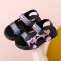Home Summer New Leisure Primary School Students Soft Sole Beach Boys Small Children Middle and Big Children's Sandals.