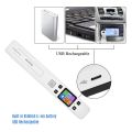 Portable canner with high peed A4 color display uitable for office use. 