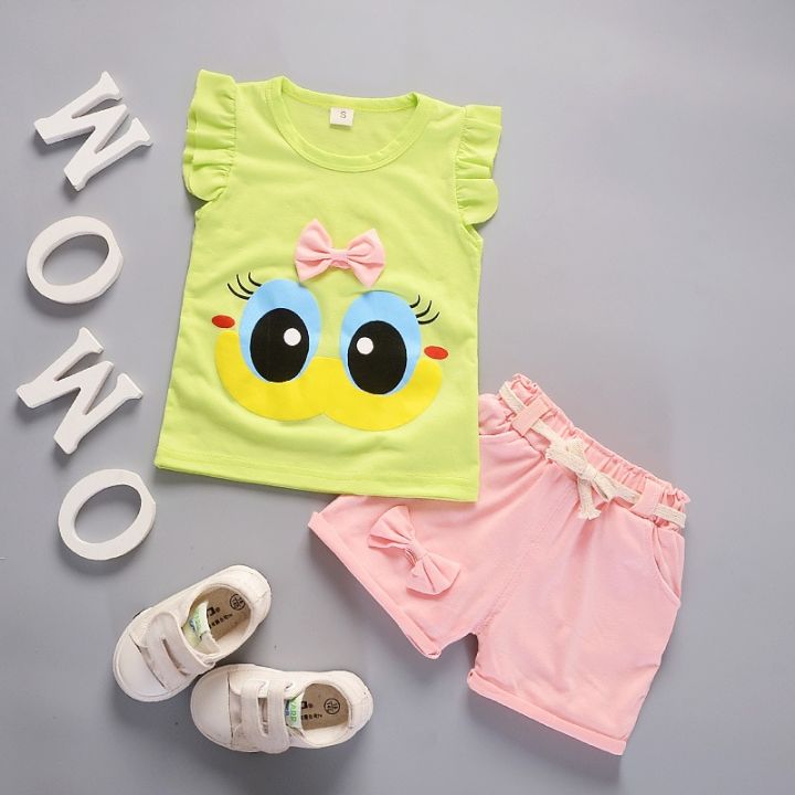 Summer%20Cute%20Cartoon%202PCS%20Kids%20Baby%20Girls%20Floral%20T-shirt%20Top%20Shorts%20Pants%20Set%20Clothes%20Girls%20Clothing%20Sets%20-%20Image%207
