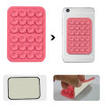 Strong Grip Phone Holder Adhesive Silicone Suction Phone Case Mount Anti-Slip Hands-Free Sticky Cell Phone Grip Stands. 