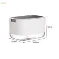 Soap Dispenser Holder Sink Dish Washing Soap Dispenser Practical Multifunctional Modern 100ml Capacity Easy to Fill for Countertop Bathroom.