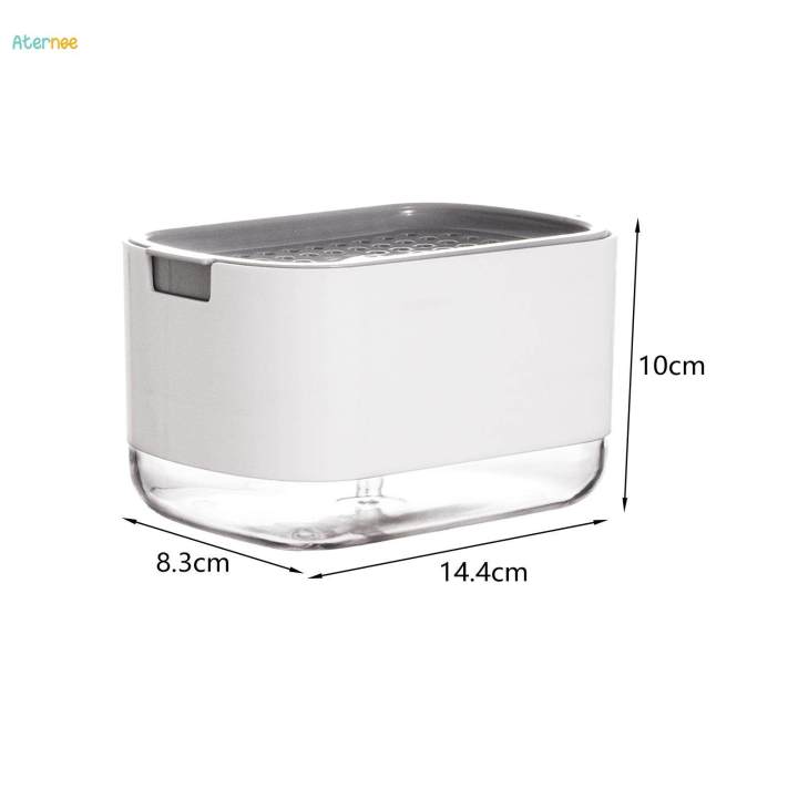 Soap%20Dispenser%20Holder%20Sink%20Dish%20Washing%20Soap%20Dispenser%20Practical%20Multifunctional%20Modern%20100ml%20Capacity%20Easy%20to%20Fill%20for%20Countertop%20Bathroom%20-%20Image%204