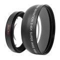 52MM 0.45 x Wide Angle Macro Lens for Nikon D3200 D3100 D5200 D5100. 