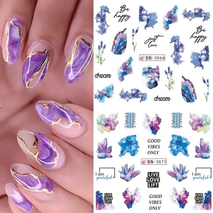 12pcs%20Marble%20Wave%20Nail%20Stickers%20Ink%20Watercolor%20Stone%20Water%20Transfer%20Sliders%20Tattoo%20Nail%20Art%20Decals%20Summer%20Flower%20Manicure%20BN3125%20-%20Image%206