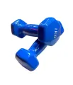 Premium Quality 1kg vinyl Dumbbell 2 pcs ( 4 color available ) - Sports & Fitness.