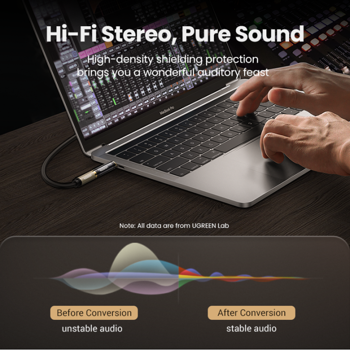 UGREEN%203.5MM%20to%206.5MM%20Audio%20Adapter%20%206.5mm%20Male%20to%20AUX%20Female%20to%20Jack%20Mono%20Audio%20Connector%20Speaker%20Sound%20Console%20Digital%20Piano%20Guitar%20Adapter%20-%20Image%202