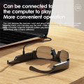 D 4k Wireless Bluetooth Smart Glasses,With Microphone, 128G. 