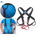 Camping Rock Climbing Harness Ascending Straps Chest Belt for Caving Survival.