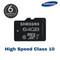 Samsung 64GB Micro SD Memory Card High Quality.