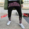 2023 Men's Ripped Hot Drill Jeans Skinny Jeans Black Stretch Denim Pencil Pants MAN Denim Street Punk Slim Fit Biker Trousers. 