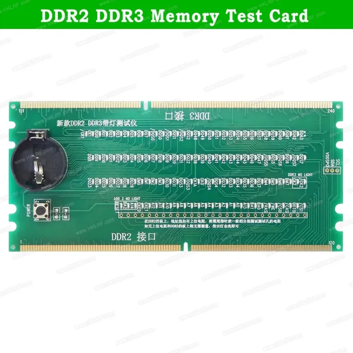 【Lejia】One Desktop Motherboard Test Card DDR2 DDR3 Light Tester Intel/AMD Motherboards