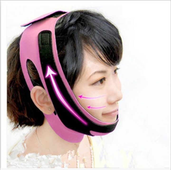 V-Shaped Lift Up Belt Thin Neck Mask Sleeping Facial Miracle Slimming Mask Face Face-Lift Reduce Double Chin Bandage Skin Care