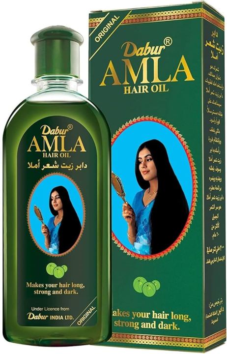 International UAE product Hair care Da_bur Amla hair oil used for male female - 200 ml