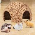 Handmade Hamster Hideout Sleeping Hut Cage Accessories Pets Hideout for Mouse Dwarf Hamster Chipmunk.