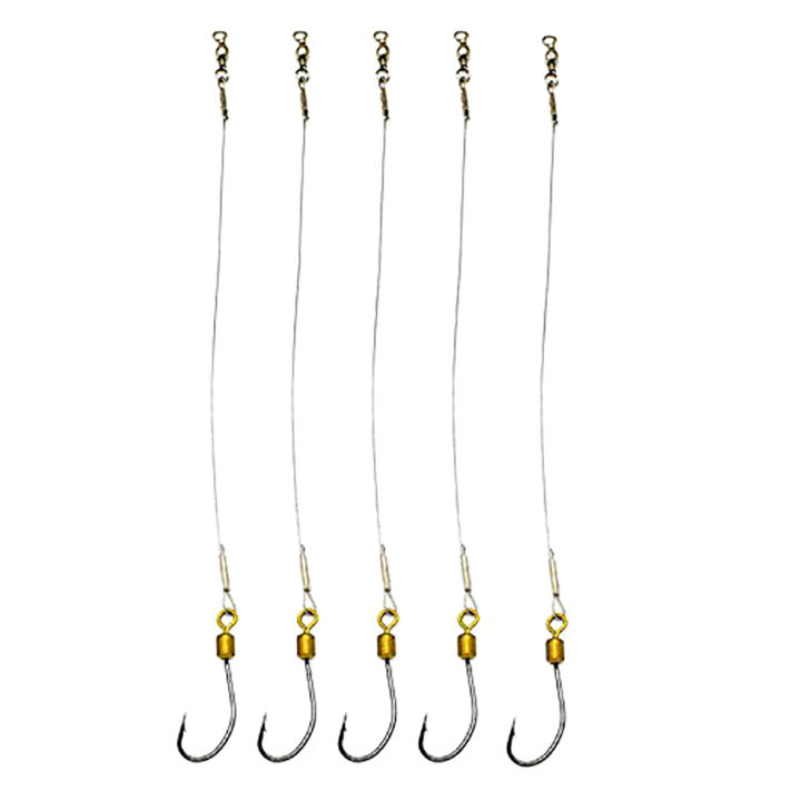 UAthleta%205Pcs%20Anti-Bite%20Stainless%20Steel%20Wire%20Leader%20Fishing%20Rigs%20Hooks%20Line%20Tackle%20Tool%20-%20Image%206