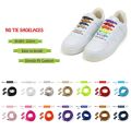 LINGS 19 Color Magnetic Lock Shoelaces Elastic No tie Shoe Laces Sneakers Shoelace Kids Adult Lazy Laces One Size Fits All Shoes.