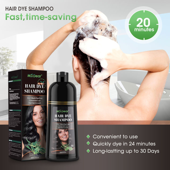Natural%20Brown%20Hair%20Color%20Permanent%20Hair%20Coloring%20Shampoo%20Long%20Lasting%20Black%20Hair%20Dye%20Shampoo%20For%20Women%20Men%20Professional%20Dye%20-%20Image%202