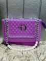 Premium Quality PU Leather Fashionable Shoulder Bag for Women (9.5x6x3inc).