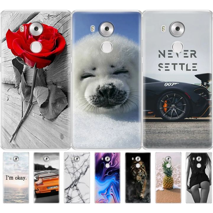 for%20Huawei%20Mate%208%20Case%20Cover%20Huawei%20Mate8%20Case%20Cartoon%20Soft%20back%20cover%20Mate%208%20Coque%20Funda%20Skin%20shockproof%20Cat%20flower%20-%20Image%203