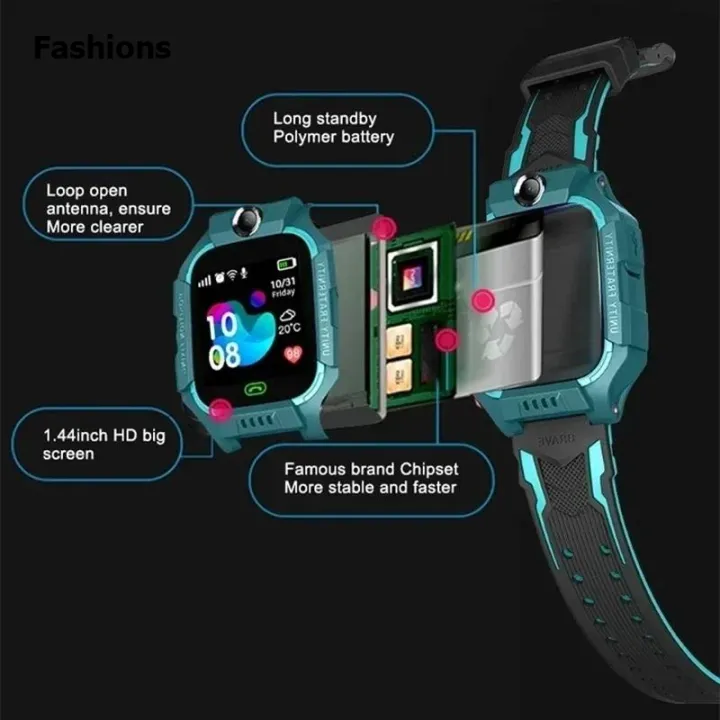 Fashions%20For%20Kids%20Smart%20Watch%20SOS%20LBS%20Location%20Camera%202G%20Call%20IP67%20Luxury%20Waterproof%20Smart%20Watch%20For%20Ios%20Android%20Gift%20Boy%20Girls%20-%20Image%204