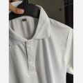 White Polo Shirt - Polo Collar Neck Sports - Causal Cotton T-Shirt for Men and Boys. 