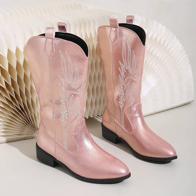 Western%20Cowboy%20Boots%202024%20Winter%20Fashion%20Mid-calf%20Women's%20Boots%20Retro%20Pointed%20Toe%20Slip-on%20Mid%20Heel%20Pink%20Boots%20Shoes%20for%20Women%20-%20Image%208
