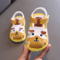 2023 Summer New Walking Baotou Soft Sole Anti slip 1-2-3 Year Old Baby Children's Shoes Men's and Women's Sandals. 