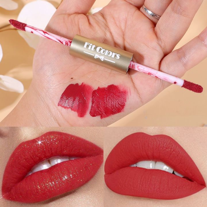 Fit%20Colors%20Non-stick%20Cup%20Sweatproof%20Lip%20Tint%20/%20Waterproof%20and%20Long-lasting%20Lipstick%20/%20Matte%20Velvet%20Red%20Pink%20Lip%20Gloss%20/%20Double%20Head%20Lipstick%20/%20Makeup%20Cosmetics%20-%20Image%208