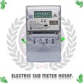 Hosaf Digital Sub Meter Type HI-7 Single Phase Kilowatt Hour Energy Sub-Meter Static KWH Battery Backup.. 