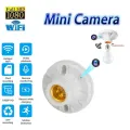 HD Bulb Base Wireless IP Camera Lamp Holder Security camera.