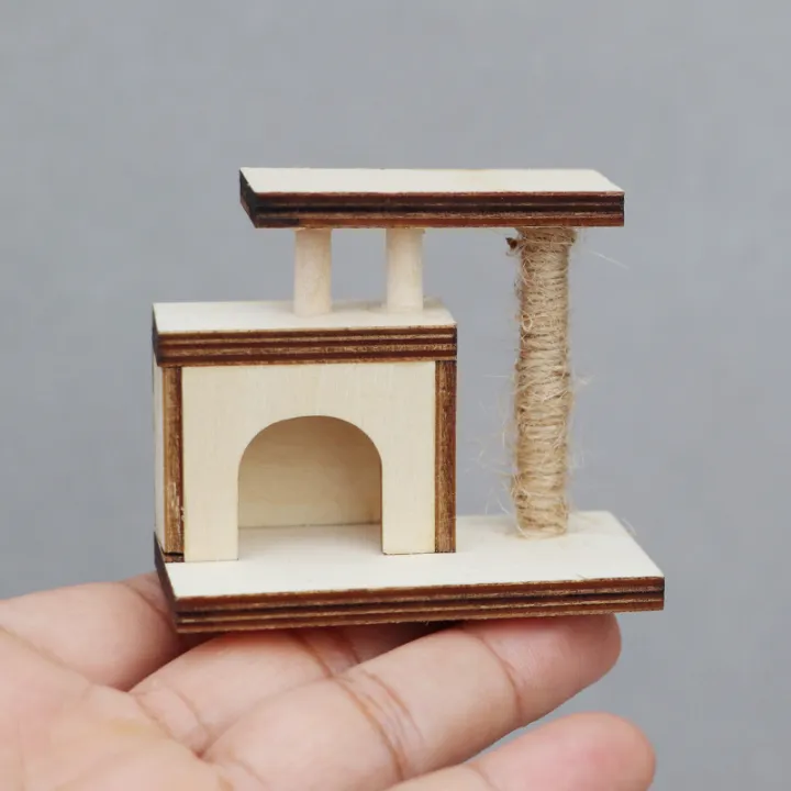 1Pc%201:12%20Dollhouse%20Miniature%20Cat%20Climbing%20Frame%20Model%20Furniture%20Home%20Decor%20Toy%20Fullhouse%20-%20Image%205