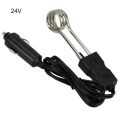 Portable 12V/24V Electric Car Boiled Immersion Water Heater for Traveling Camping Picnic. 
