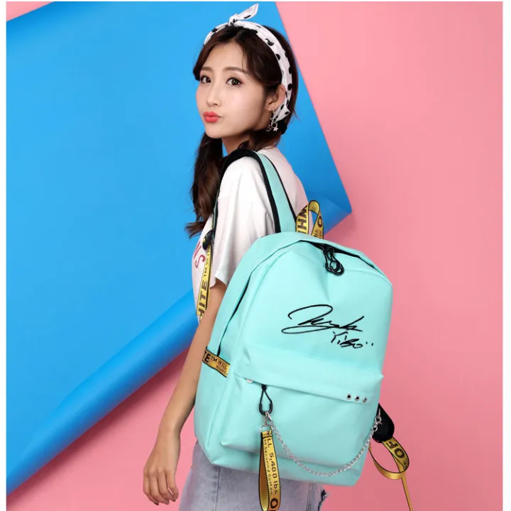 Wang%20Yibo%20Signature%20Peripheral%20Support%20Same%20Style%20Fashion%20Casual%20Trend%20Unisex%20Backpack%20New%20Student%20Schoolbag%20Backpack%20-%20Image%208