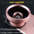 Mobile Phone 37MM 0.45X 49UV Super Wide-angle + Macro Lens For Mobile Camera For Phone Cell Phone Accessories Smartphone Support.