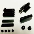 10 pis /Single Glass Push Magnet Lock  Magnet Lock High Quality. black color/ 10 pis. 