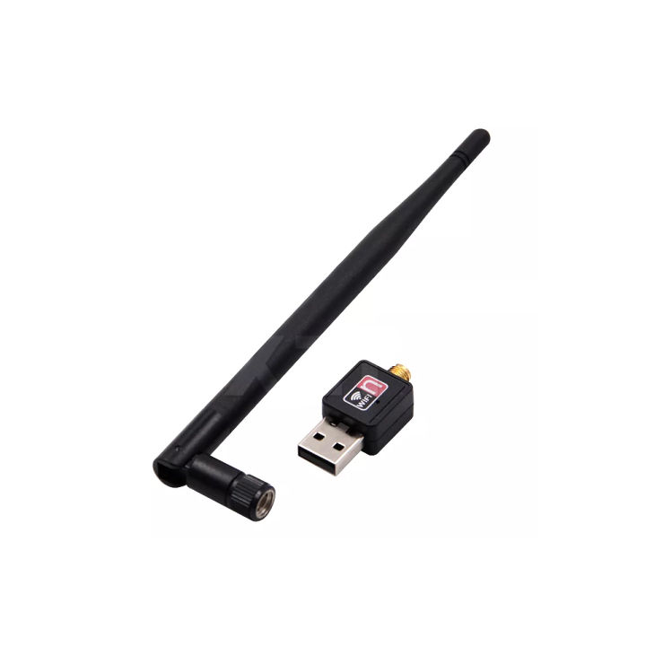 USB%20Wifi%20Receiver%20And%20Share%20300Mbps%20Pc%20-%20Black%20-%20Enhanced%20Connectivity%20For%20Faster%20Internet%20Access%20-%20Image%204