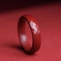 Natural Mineral Cinnabar Ring FengShui Cinnabar Ring for Wealth Protection Good Luck Money Amulet for Men and Women. 